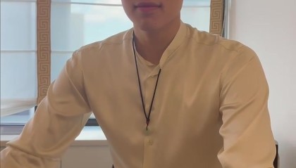 杨瀚森：选秀前有给姚主席打电话取经 他跟我说让我吃饱睡好